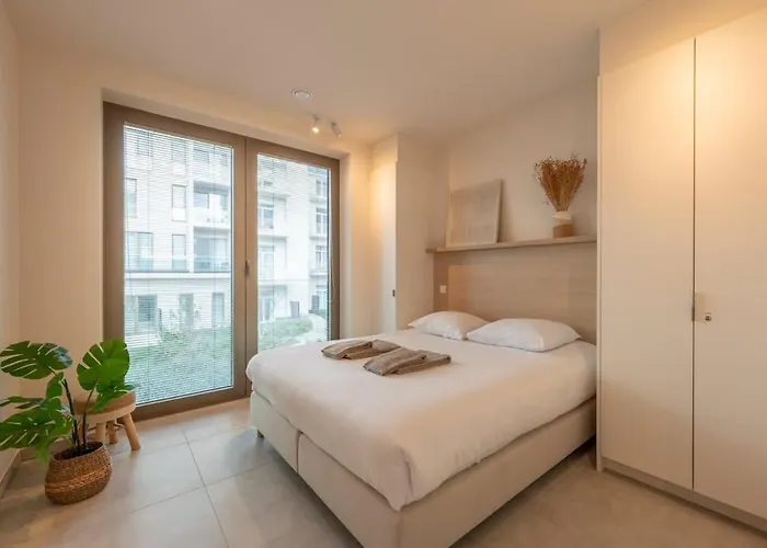 Modern For 6 With Terrace & Parking Ostende