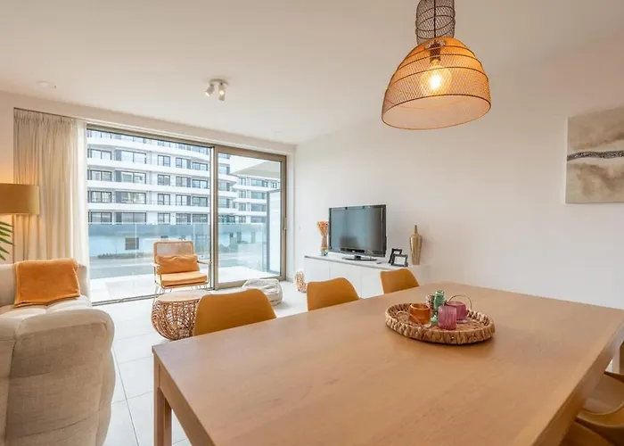 Modern For 6 With Terrace & Parking Ostende